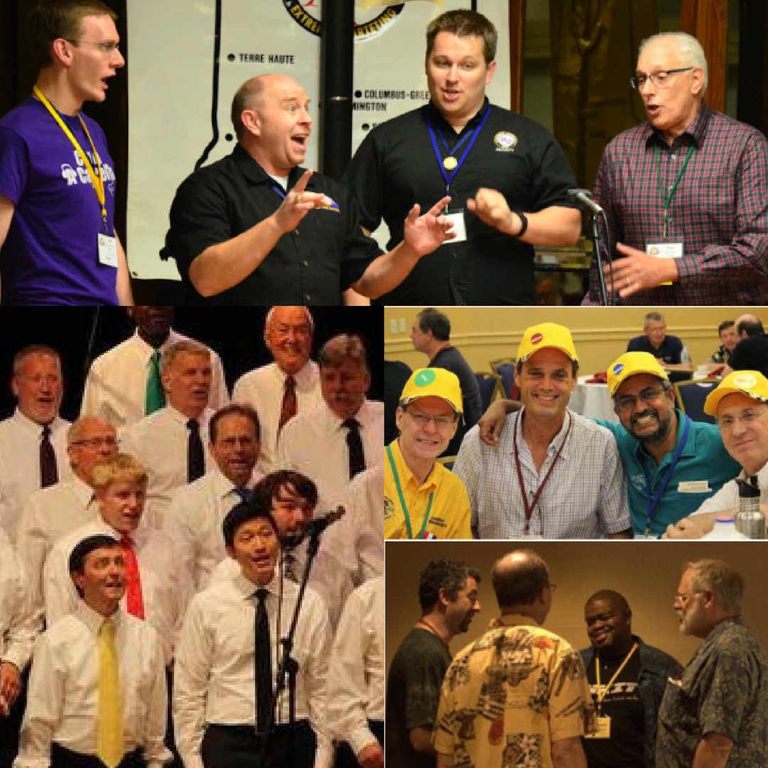Barbershopping Reaches Evrywhere (Barbershop Quartet)